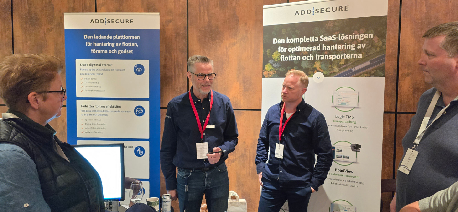 Samtal i AddSecure-montern